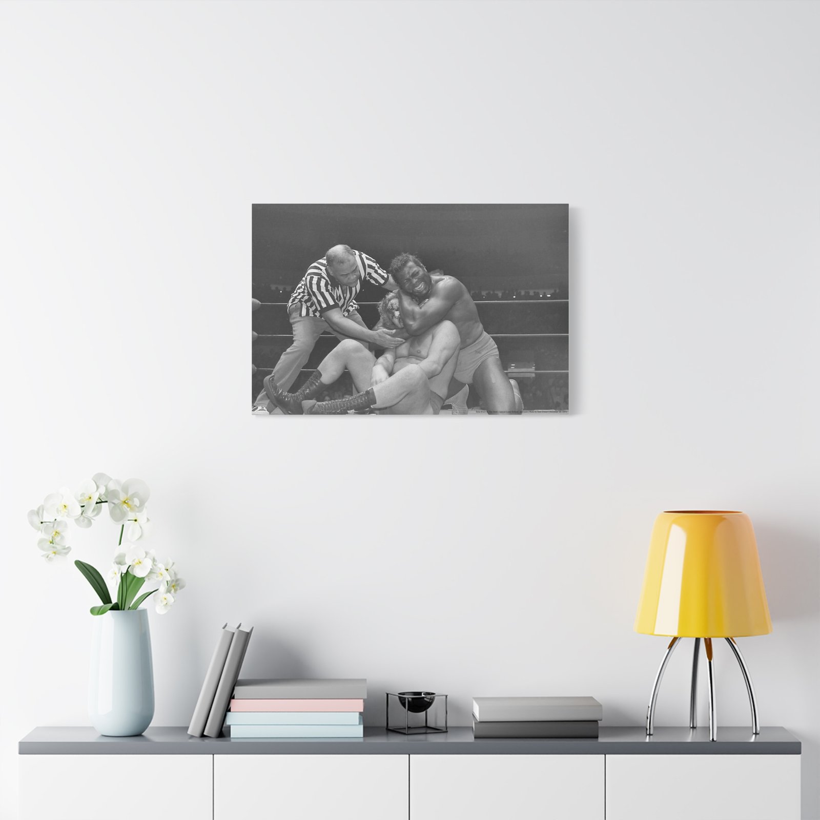 Bobo Brazil vs. The Sheik | Special Guest Referee: Joe Louis | December 30, 1972 - Image 3