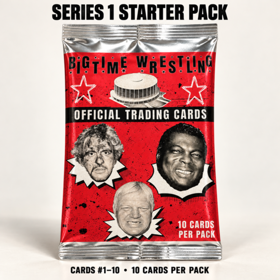 Throwdown Theatre Series 1 Starter Pack (Cards #1–10) – Limited Edition Foil Pack