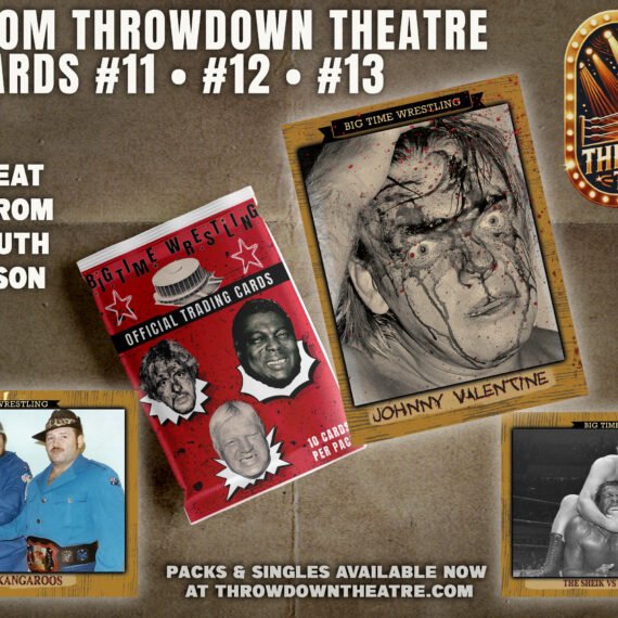 Throwdown Theatre 3-Card Drop: Cards #11, #12 & #13 (Individual Card Set – Not a Pack)