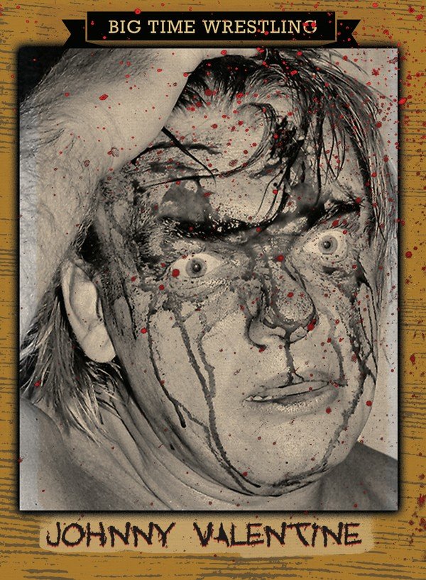 Johnny Valentine — Throwdown Theatre card 12